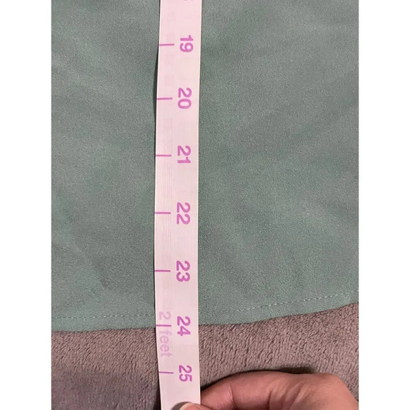 NWT J.Crew Sage Green Tank Top Size XL Button Back Formal Cropped Sleeveless - Picture 6 of 8